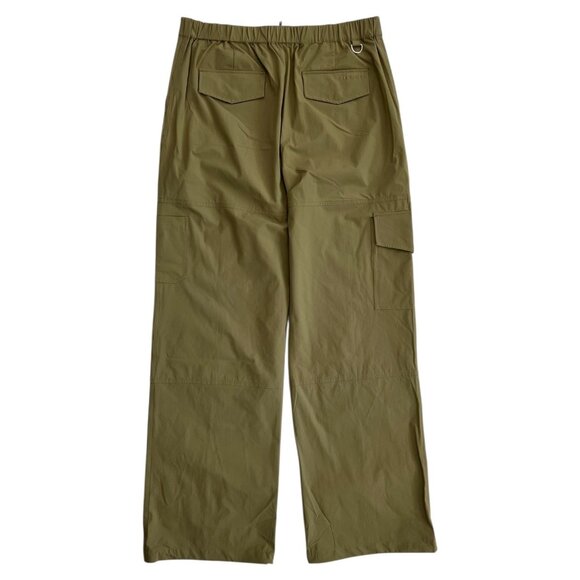 Bandier Womens‎ Quincy Cargo Wide Leg Pants Tan Size Medium Utility Streetwear - Picture 2 of 13